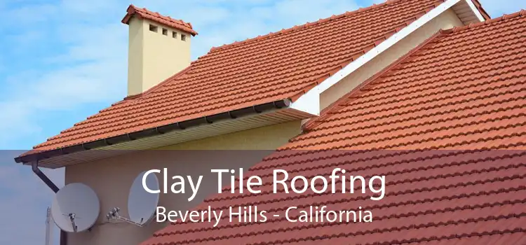Clay Tile Roofing Beverly Hills - California