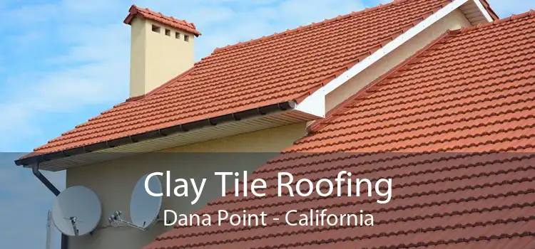 Clay Tile Roofing Dana Point - California