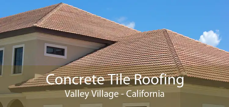 Concrete Tile Roofing Valley Village - California
