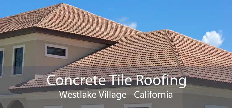 Concrete Tile Roofing Westlake Village - California