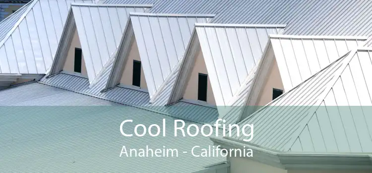 Cool Roofing Anaheim - California