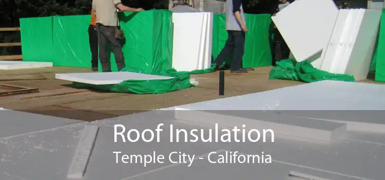 Roof Insulation Temple City - California