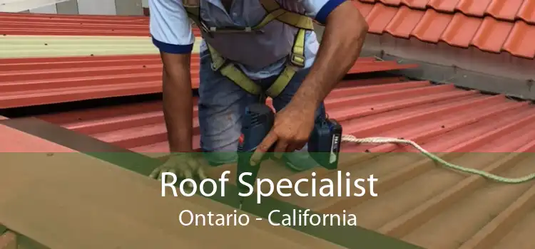 Roof Specialist Ontario - California