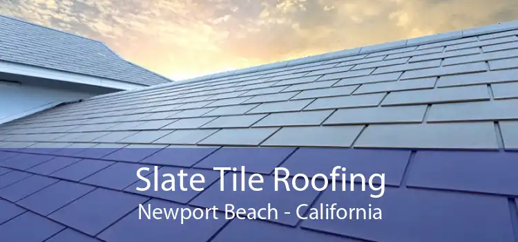Slate Tile Roofing Newport Beach - California