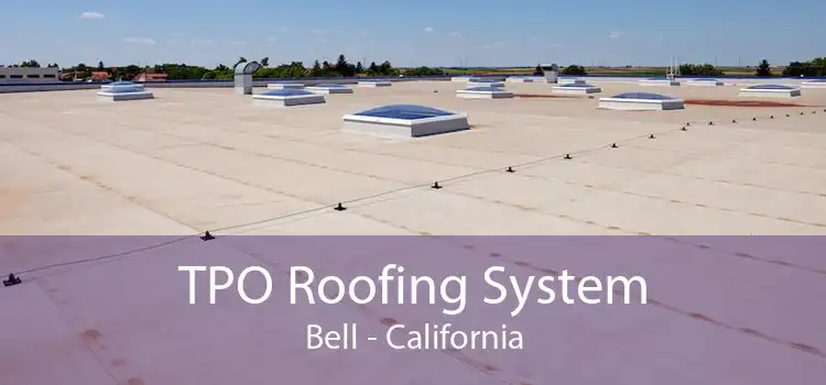 TPO Roofing System Bell - California