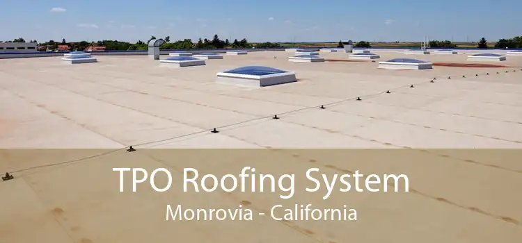TPO Roofing System Monrovia - California