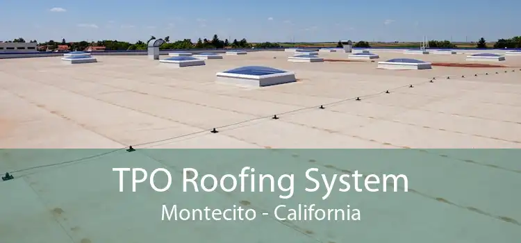 TPO Roofing System Montecito - California