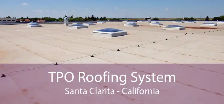 TPO Roofing System Santa Clarita - California
