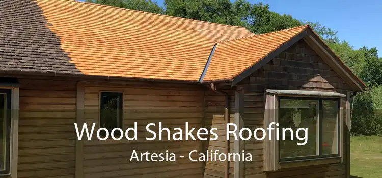 Wood Shakes Roofing Artesia - California