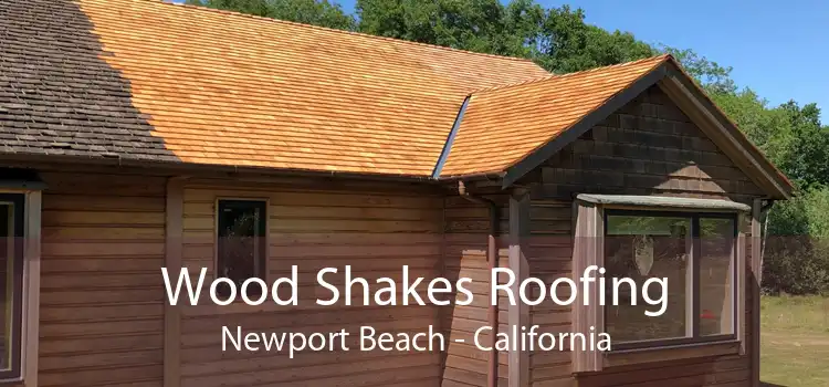 Wood Shakes Roofing Newport Beach - California
