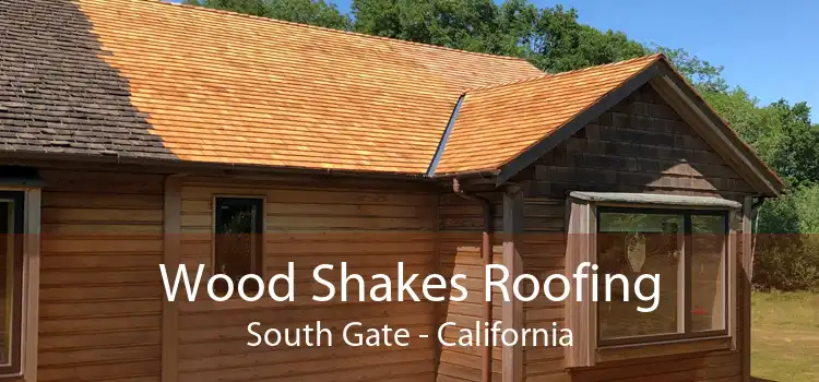 Wood Shakes Roofing South Gate - California